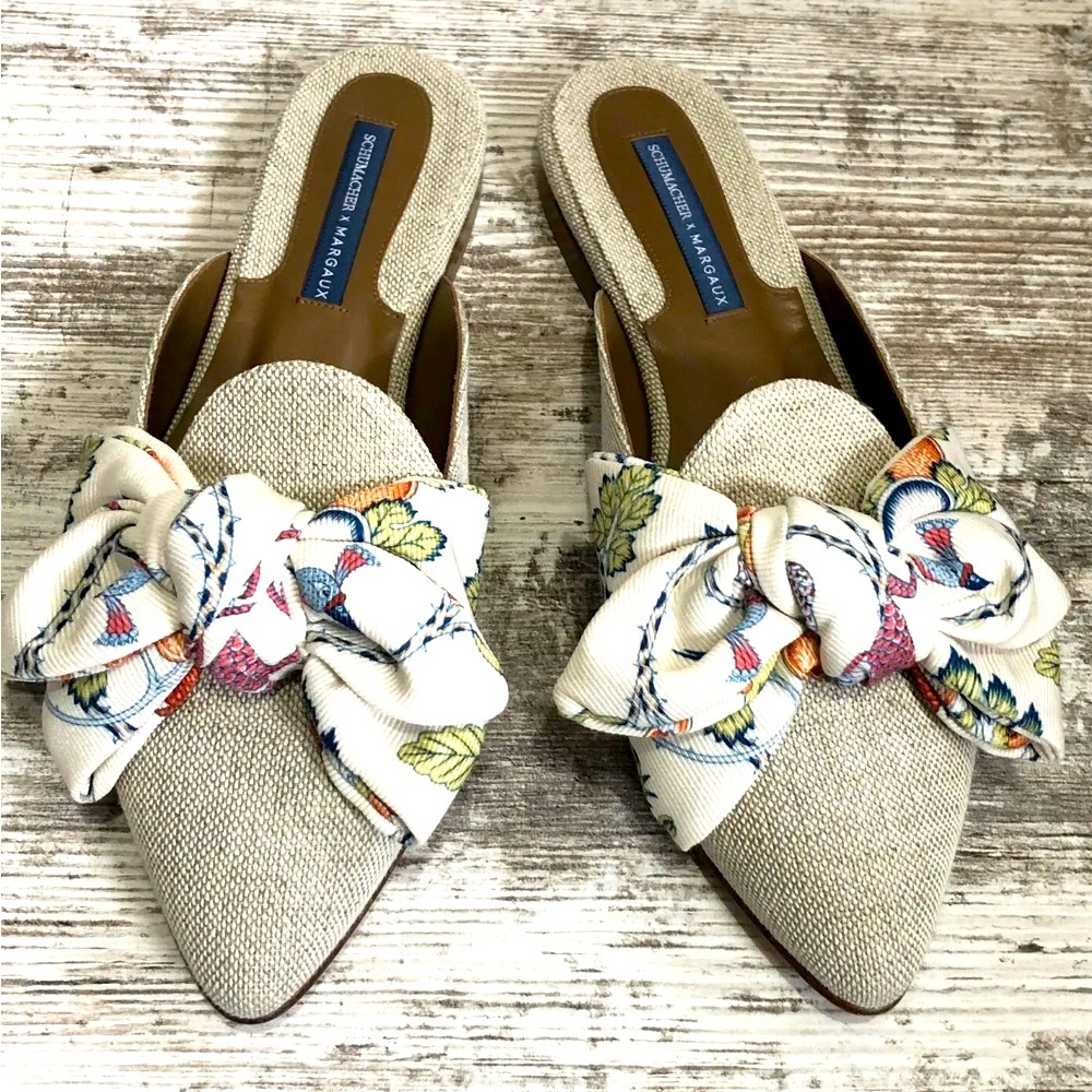 Schumacher x Margaux Flats Mule Limited Edition Size 39.  No defects. EUC!